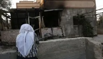 Creen posible ataque racista muerte bebé palestino en incendio de su casa