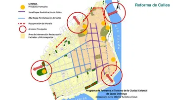 Ministerio de Turismo tomará medidas para no afectar negocios en zona colonial 