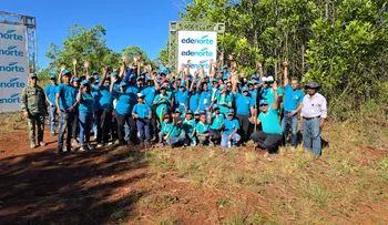 Colaboradores de Edenorte participan en jornada de reforestación con la siembra de 2,000 plantas en Guaigüí 