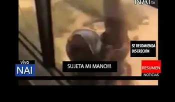IMAGENES SENSIBLES: Una empleada cae de un 7mo piso y su jefa la filma sin ayudarla 