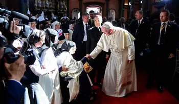 Papa Francisco: ¿Saben lo que es la monja chismosa? Es terrorista
