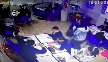 Publican un video del momento en que un alumno abre fuego en un colegio de Monterrey