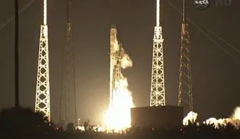 SpaceX lanza nave al espacio, no logra recoger cohete 