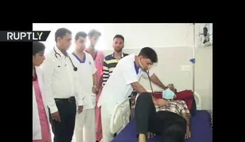 Los médicos sacan 40 cuchillos del estómago de un indio (VIDEO)