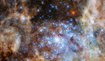 El telescopio espacial Hubble encuentra 'estrellas monstruo'