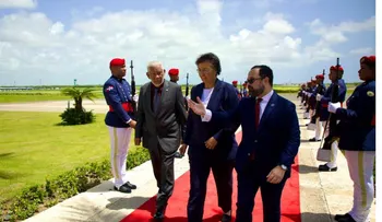 Abinader recibirá a presidenta de Surinam