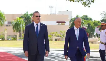 Abinader recibe al presidente portugués Marcelo Rebelo en Palacio Nacional
