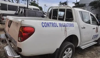 Dejan libres haitianos que agredieron personal de Migración en la 27 de Febrero