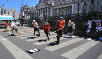 Paro y manifestaciones en Argentina por reforma de pensiones