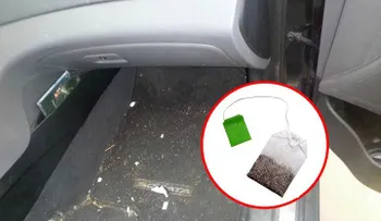 ¡Siempre cuelgo una bolsa de té en el espejo retrovisor de mi vehículo!. Conoce la razón...