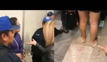 Una mexicana exige que le paguen por daños en su chancla
