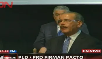 Danilo Medina dice pacto PLD-PRD avanza agenda del progreso