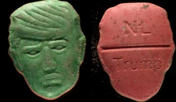 Países Bajos emite alerta roja por pastillas de éxtasis con la cara de Trump