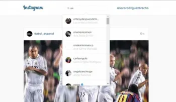 Instagram ya permite hacer búsquedas en su versión web