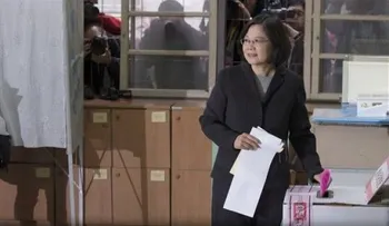 Taiwán elige a su primera presidenta mujer