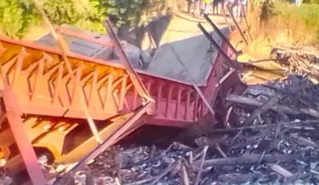 Obras Públicas informa que habilitará de urgencia primero un paso provisional donde colapsó puente en municipio de Consuelo
