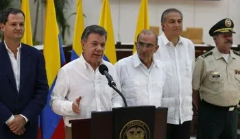 Santos analiza el proceso de  paz en Colombia
