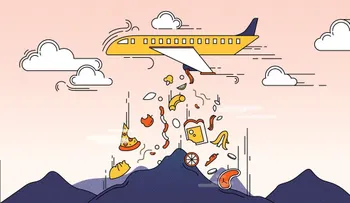 Los desechos de comida: un grave problema para las aerolíneas