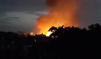 Otro VIDEO sobre la explosión en Los Ríos