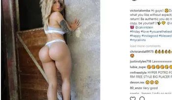 Victoria Lomba, la reina del fitness que enloquece en las redes sociales 
