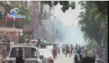 Cañeros haitianos en proceso regulación se enfrentan con policías (Video) 