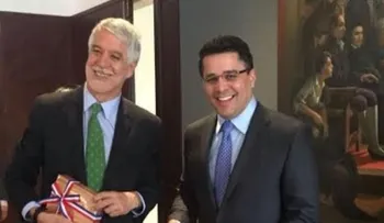 David Collado firma convenio con Alcaldía de Colombia