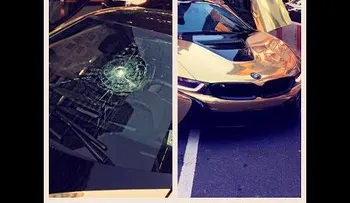 Paran su deportivo en NY para tomar fotos en hora punta y esto fue lo que pasó