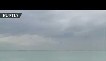 Primeras imágenes del lugar de la caída del Tu-154 ruso 