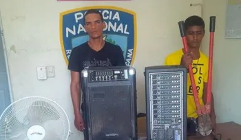 Apresan a dos y recuperan efectos sustraídos en iglesia 