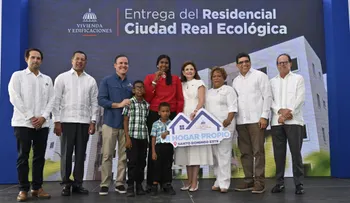 Banreservas financia 836 nuevos apartamentos entregados por Raquel Peña en Ciudad Real Ecológica