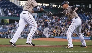 Gregory Polanco lidera ataque de Piratas al aplastar a Bravos
