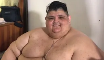 El hombre más gordo del mundo bajó 170 kilos y va por más