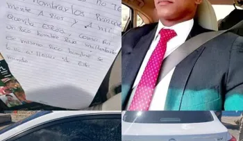 Oficial César Julio Pérez, que se suicidó de un disparo, pidió perdón a DIOS y a su esposa