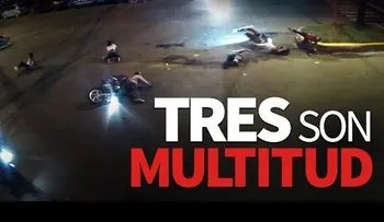 Tres son multitud (accidente fatal)
