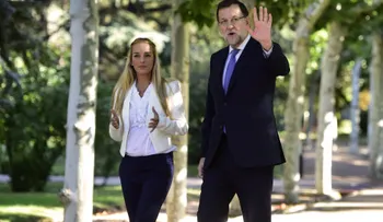 Lilian Tintori se reúne con el presidente del gobierno español
