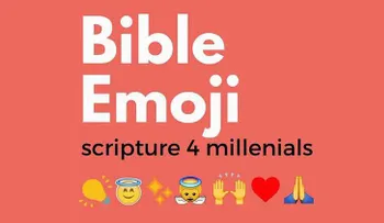 La Biblia, traducida al idioma de los emoticonos: "Una forma divertida de compartir el Evangelio"