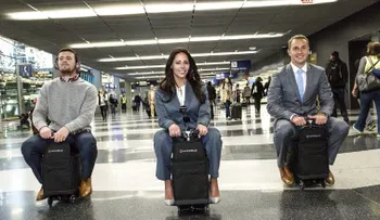 Conoce la maleta que te llevará por todo el aeropuerto