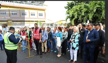 La JCE evacúa en tiempo récord su personal en simulacro terremoto