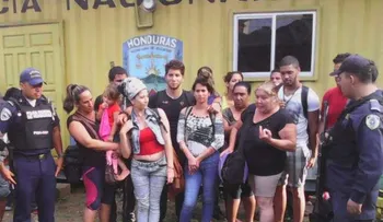 14 cubanos detenidos en Honduras que pretendían llegar a EEUU
