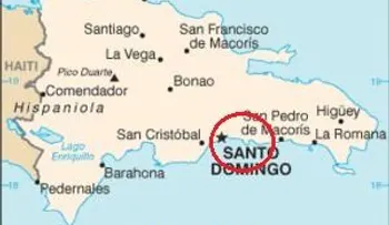 OVNI grabado en República Dominicana