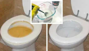 Deja tu inodoro impecable en menos de un minuto con este truco casero