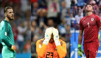 Las pifias de los arqueros en el Mundial Rusia 2018: De Gea, Caballero, Muslera...