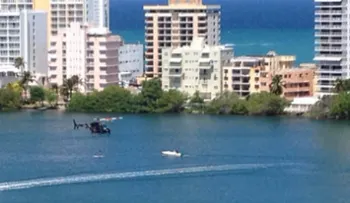 Avioneta cae a laguna en Puerto Rico 