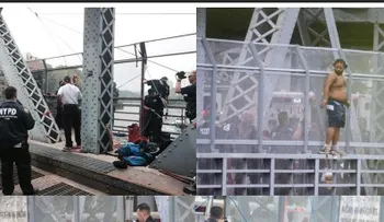 Un hombre que intentó suicidarse desde puente NY paraliza vecindarios dominicanos