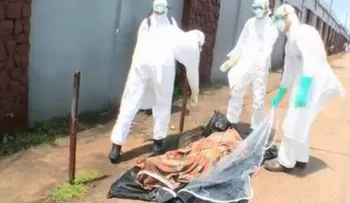 Fuertes imágenes: Un hombre 'muerto' de ébola despierta (Video)