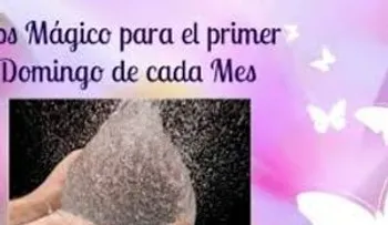 Esto solo funciona el 1er domingo de cada mes; lavarte las manos con agua de sal para conseguir dinero y evitar enfermedades