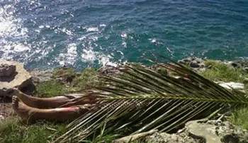 Hombre se ahoga en el mar Caribe