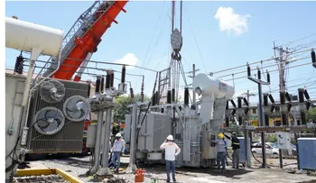 Gobierno instala transformador de 40 MVA en San Cristóbal