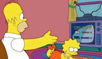Lo que dicen Los Simpson después de acertar sobre el resultado de las eleciones