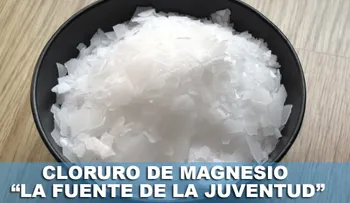 Agua de cloruro de magnesio: pierde 10 años en 7 días